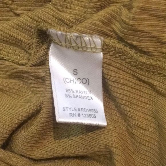 Heart & Hips Mustard Shirt - Picture 5 of 5